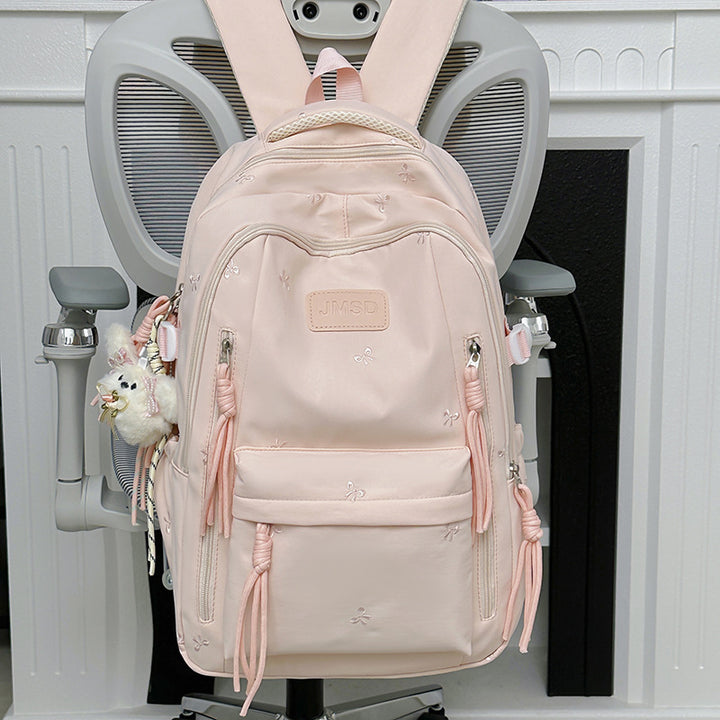 Stylish Embroidered Backpack Bowlift 1791205546