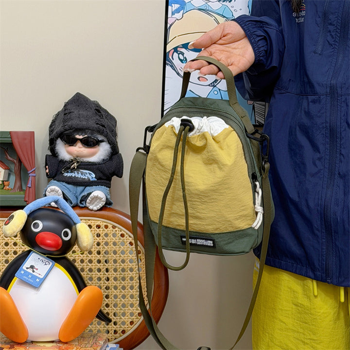 Stylish Drawstring Mini Backpack Bowlift