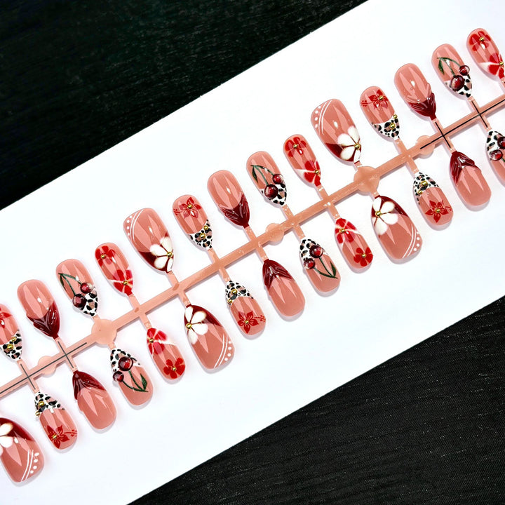 Decorative Press-On Nail Art Set 1790745935