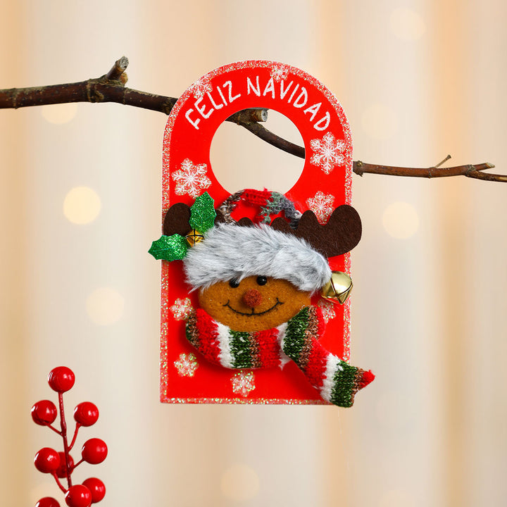 Decorative Holiday Door Hanger Bowlift