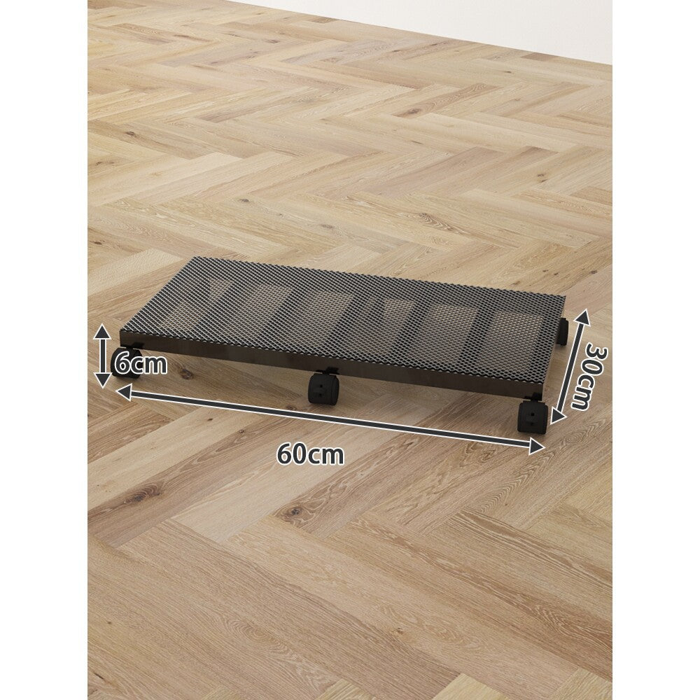 Heavy-Duty Rolling Plant Pot Dolly with Locking Casters
