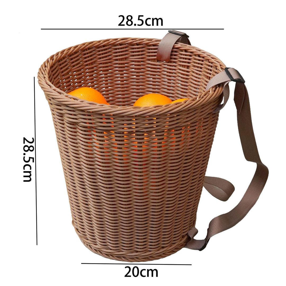 Versatile Utility Woven Grocery Basket Bowlift