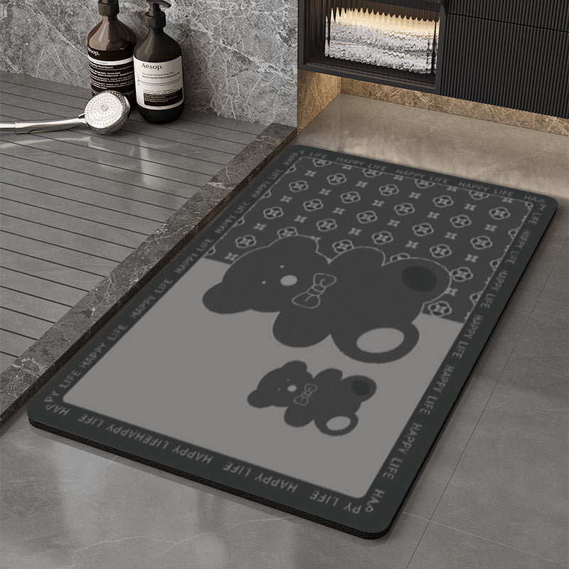 Decorative Bath Mat Bowlift