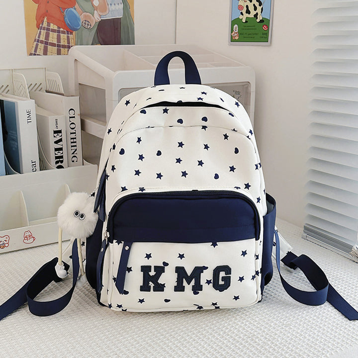 Casual Star-Patterned Backpack Bowlift 1791204760