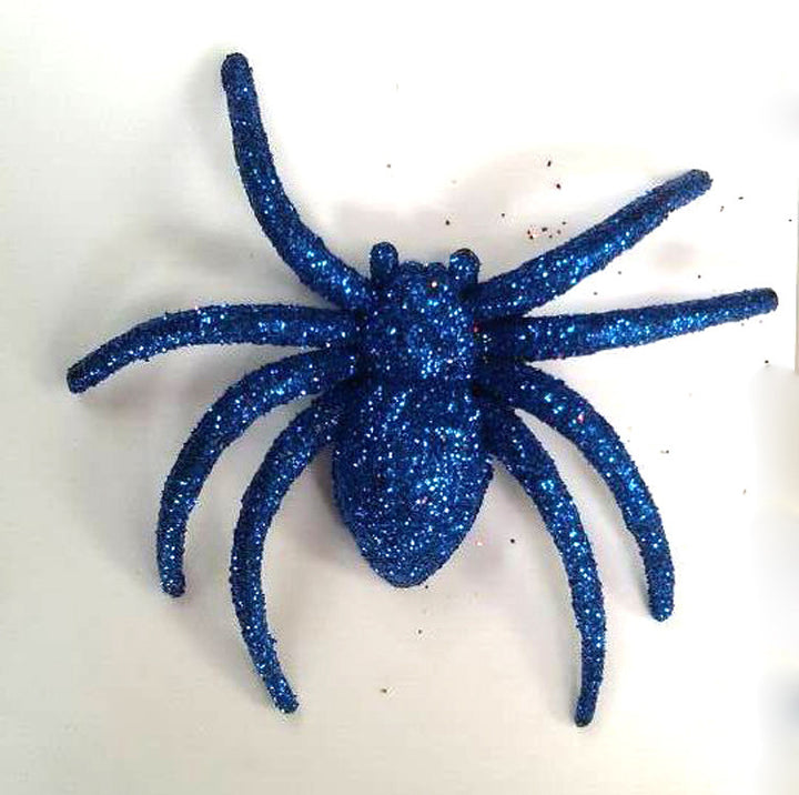 Glittery Spider Decoration Set Bowlift