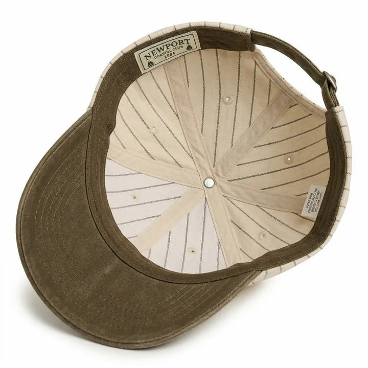 Women's casual and stylish cap with striped pattern Bowlift