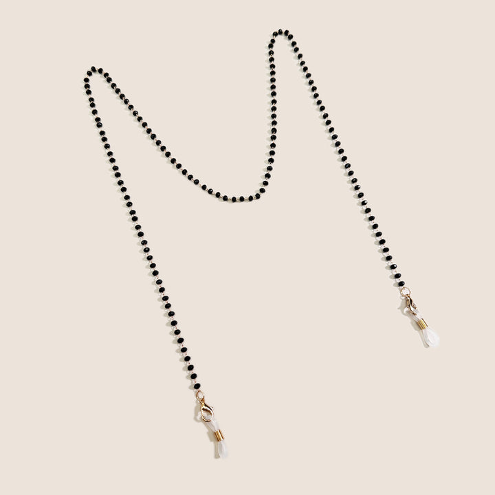 Elegant Beaded Eyewear Retainer Chain Bowlift