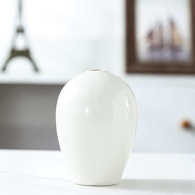 Elegant Handmade Ceramic Flower Vase Bowlift