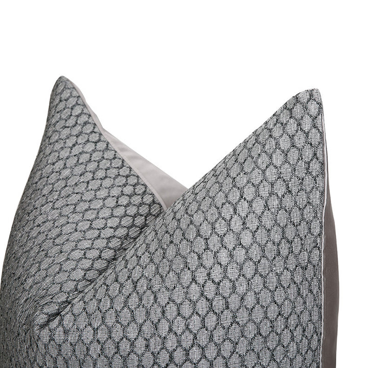 Textured Patterned Throw Pillow