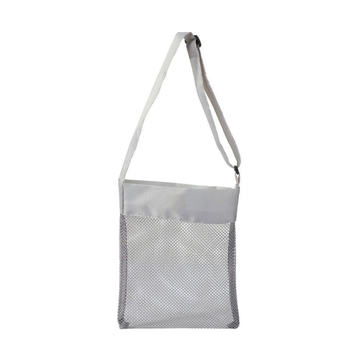 Versatile Beach Bag In Airy Mesh Design Bowlift