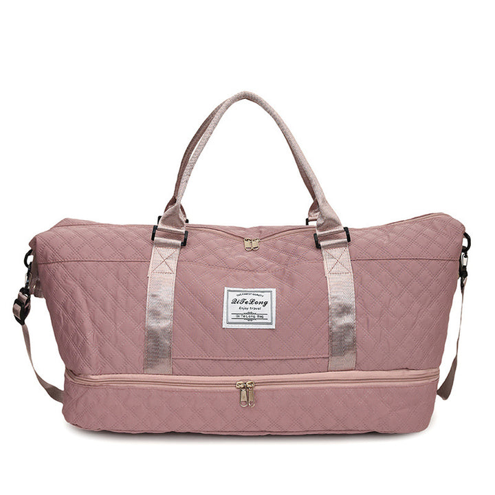 Quilted Travel Weekender Duffle