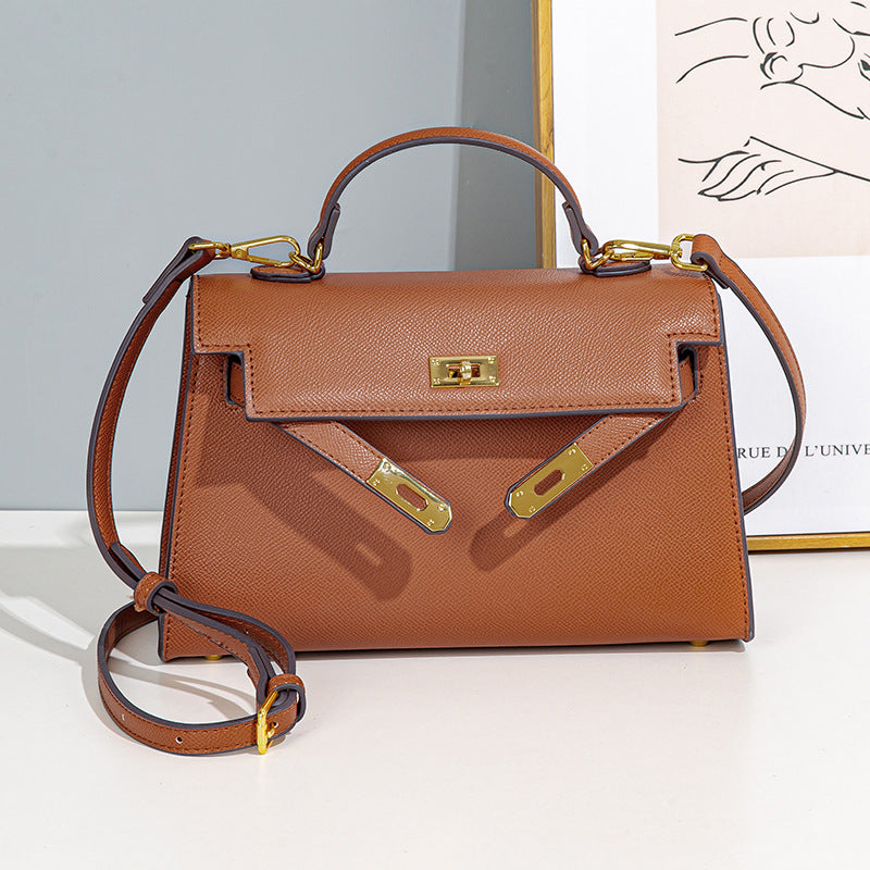 Vintage-Inspired Structured Handbag  1791995440