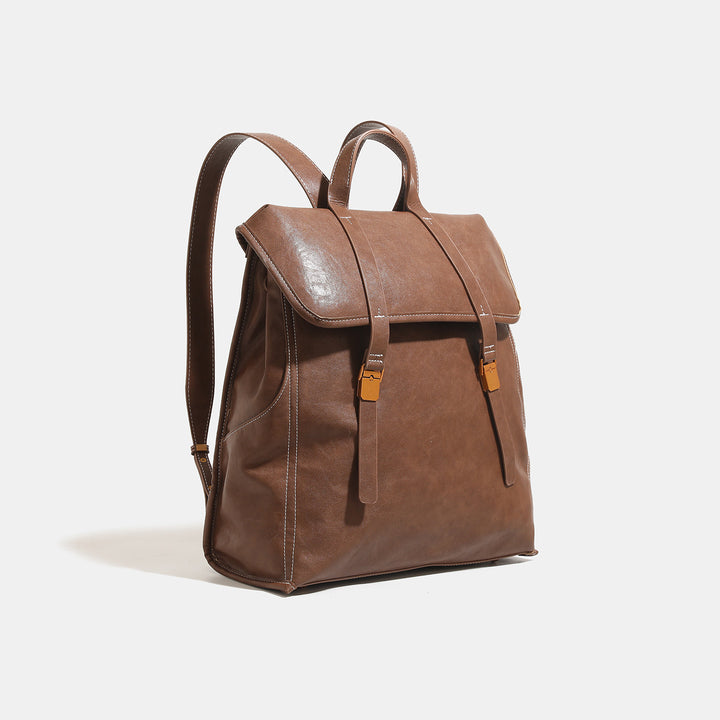 Vintage Leather Backpack