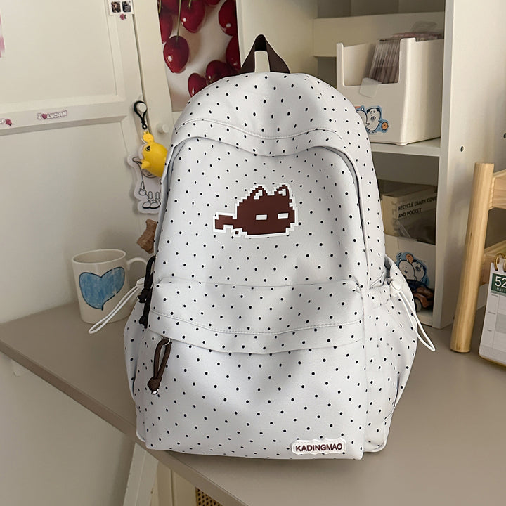 Fun Graphic Print Backpack Bowlift