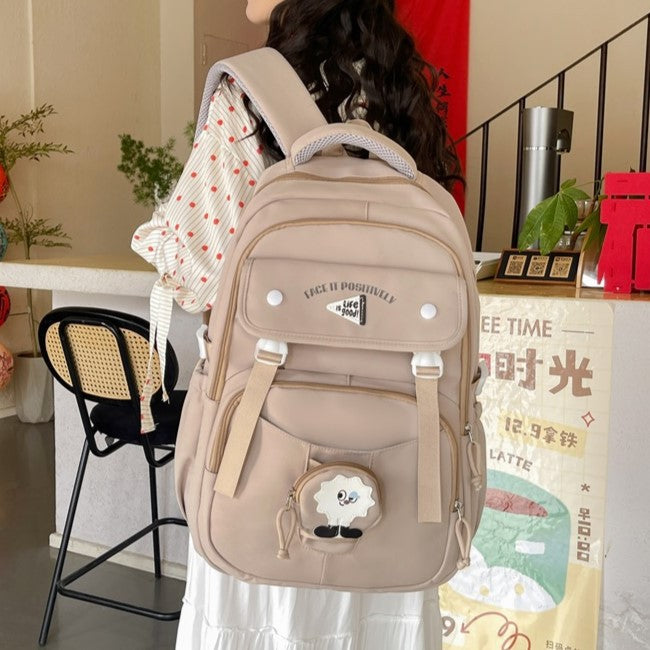 Fun Illustrated Cartoon-Themed Backpack Bowlift
