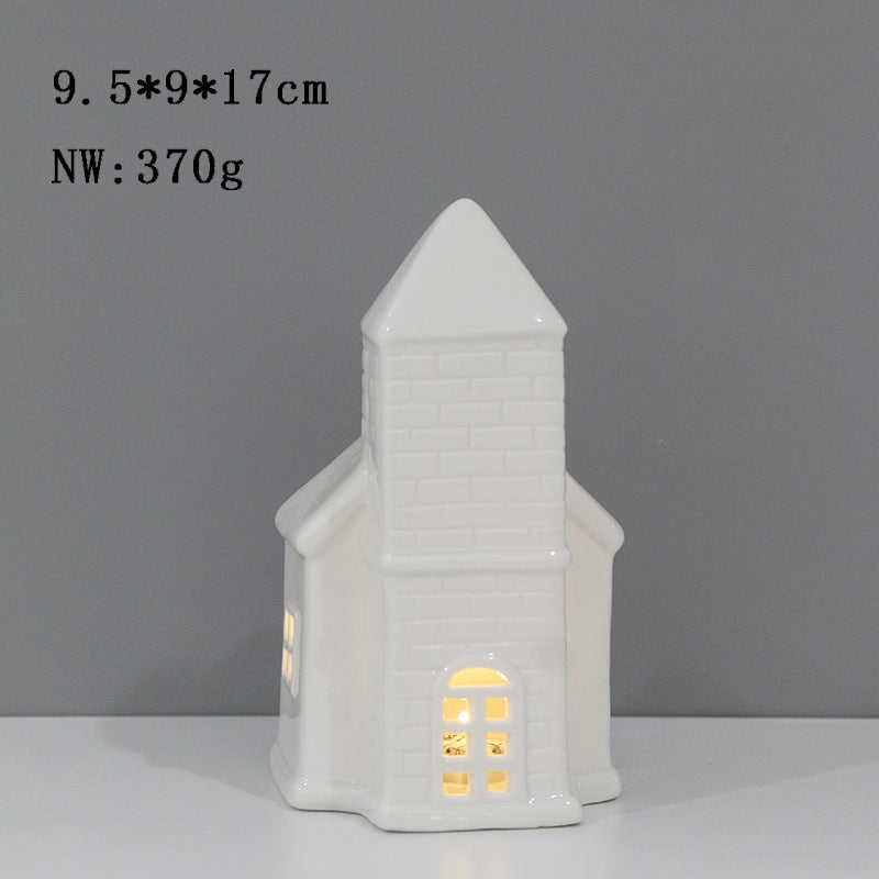 Ceramic House-Shaped Aroma Diffuser Bowlift