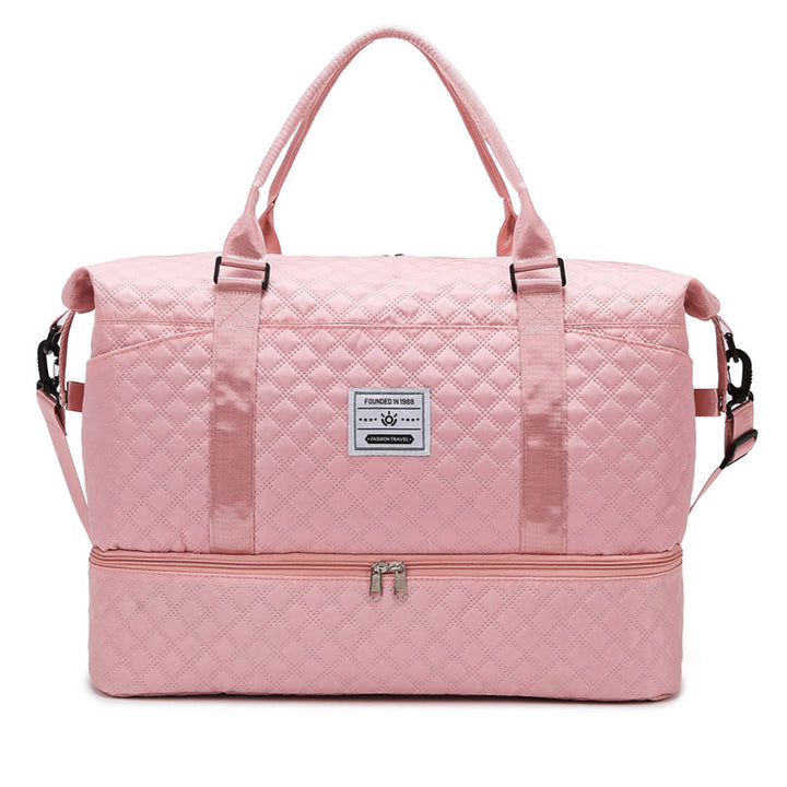Quilted Travel Weekender Bag