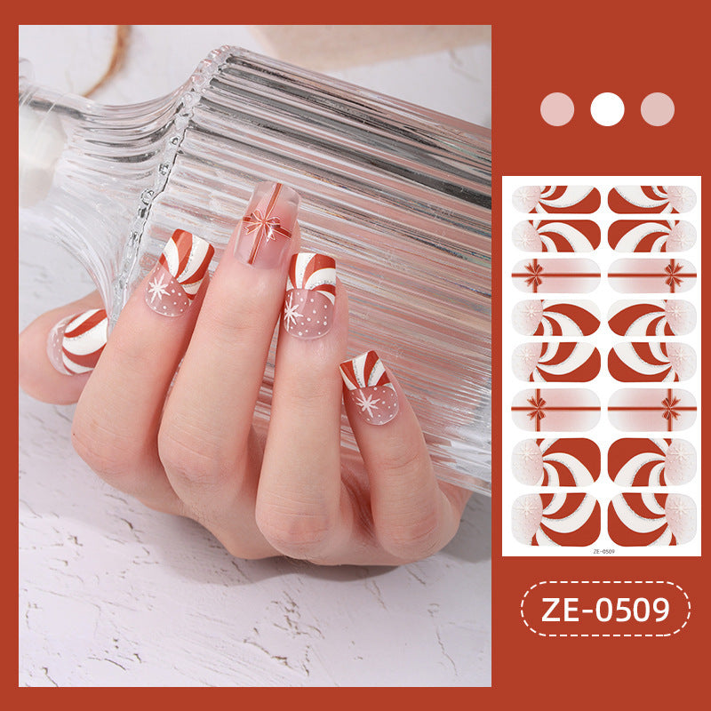 Festive Nail Art Stickers