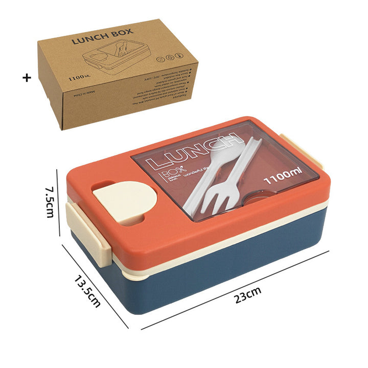 Multi-Compartment Insulated Lunch Box