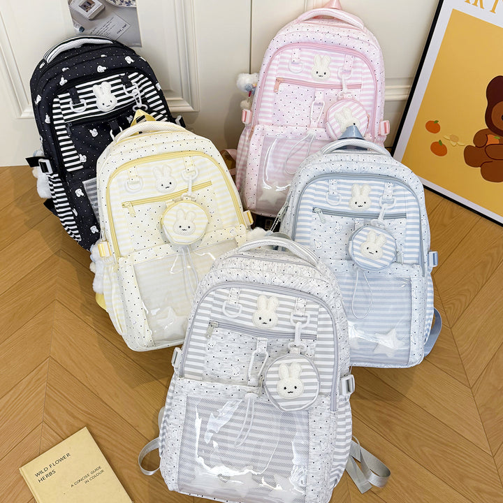 Cartoon Character Print Backpack Bowlift