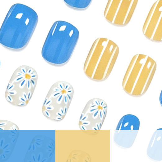 Floral-Inspired Nail Art Set Bowlift