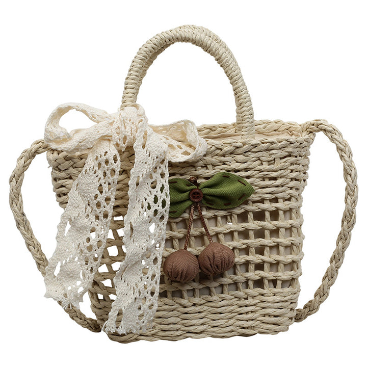 Handcrafted Straw Tote Bag