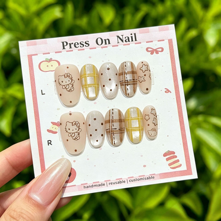 Customizable Handcrafted Press-On Nails