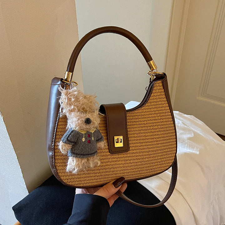 Woven Shoulder Bag