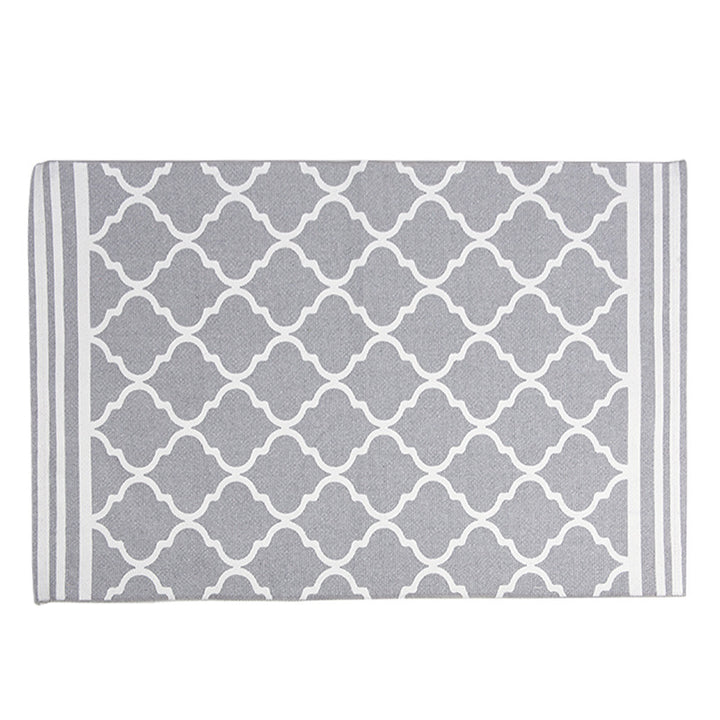 Living and entrance area mat with diamond pattern Bowlift