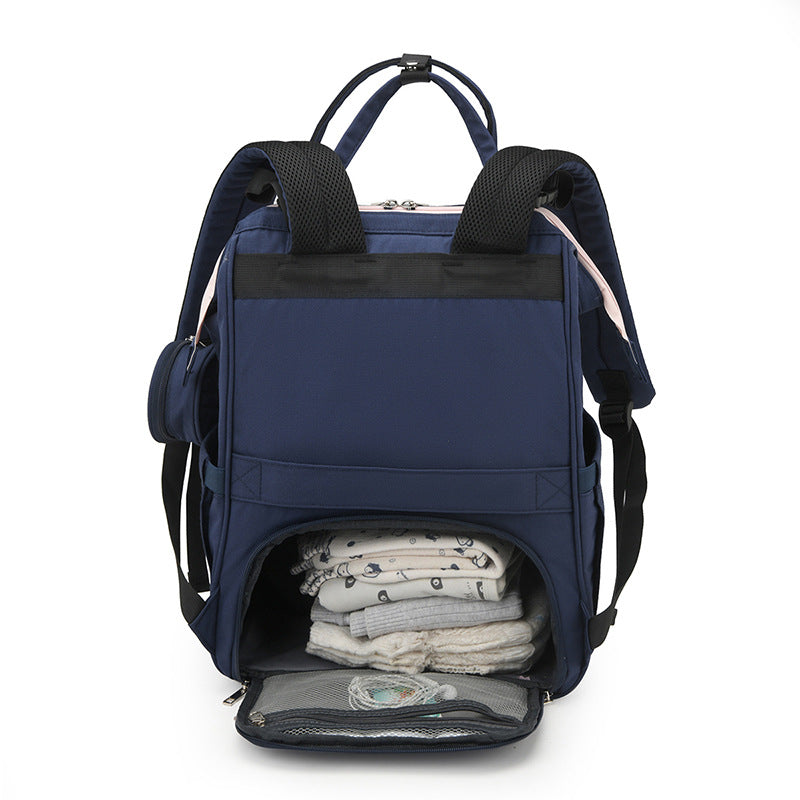 Multi-Functional Quilted Diaper and Travel Backpack Bowlift