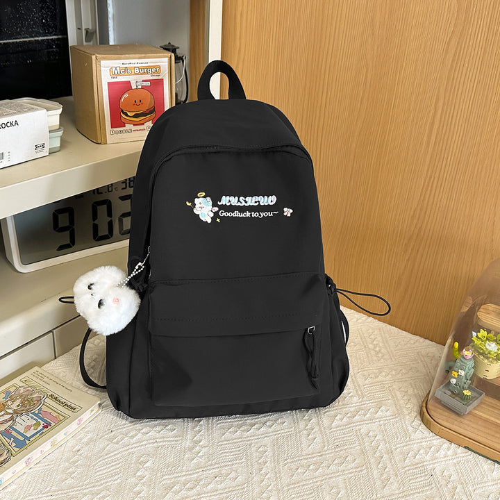 Cute Character-Embellished Backpack Bowlift 1791205378