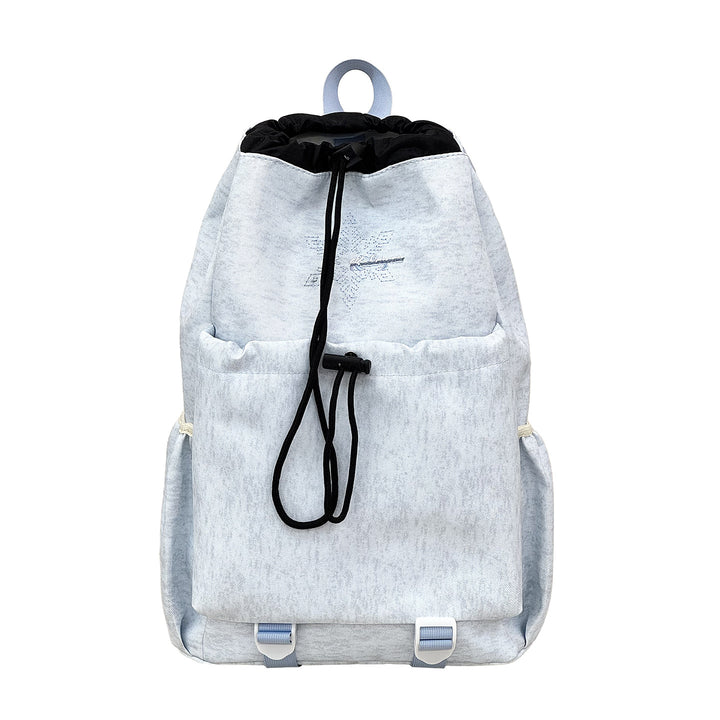 Stylish Drawstring Backpack with Functional Pockets Bowlift
