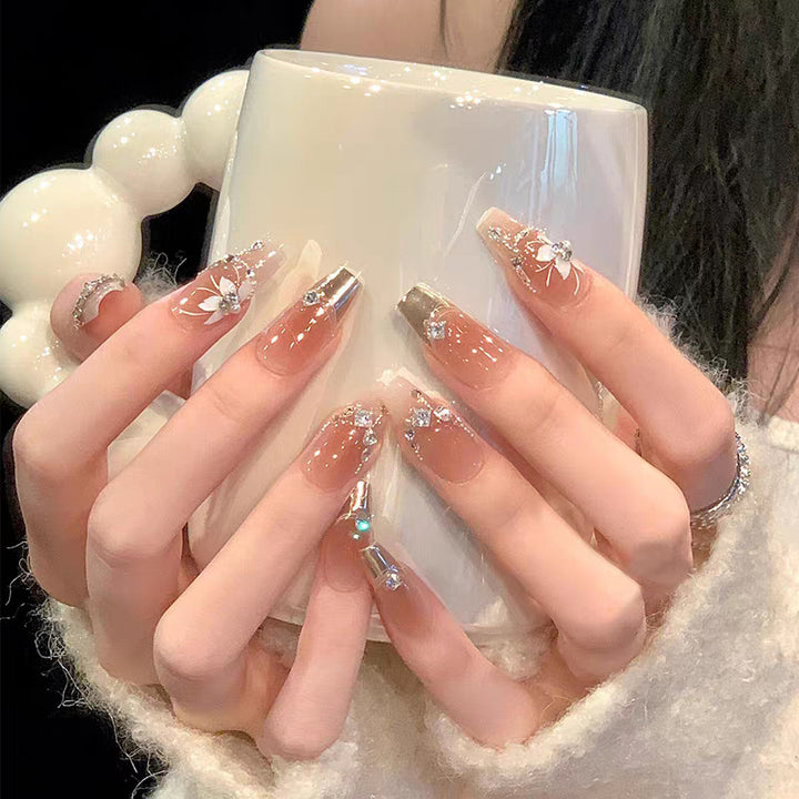 Unique Artistic Press-On Nail Set