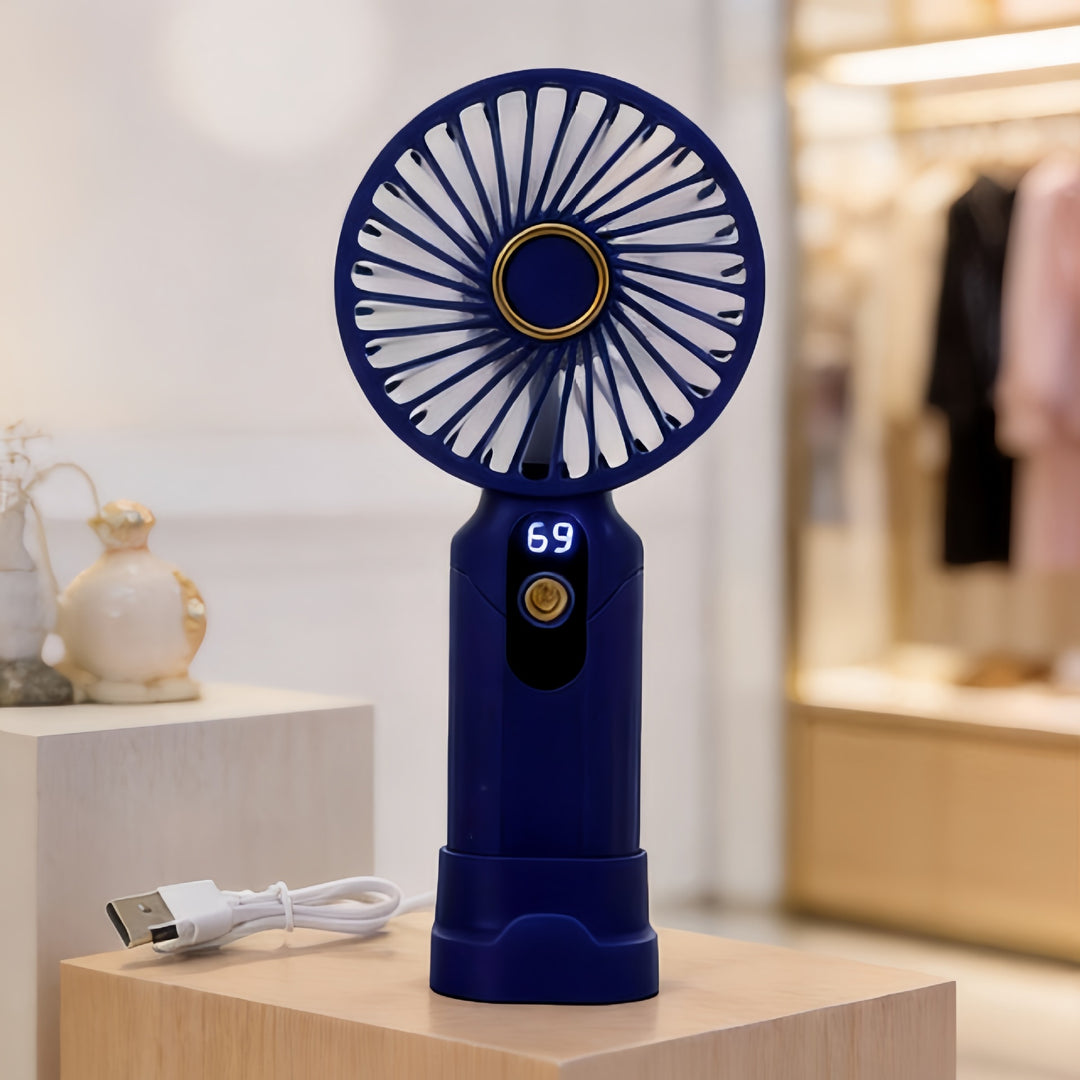 Women's portable USB fan with variable speed control Bowlift