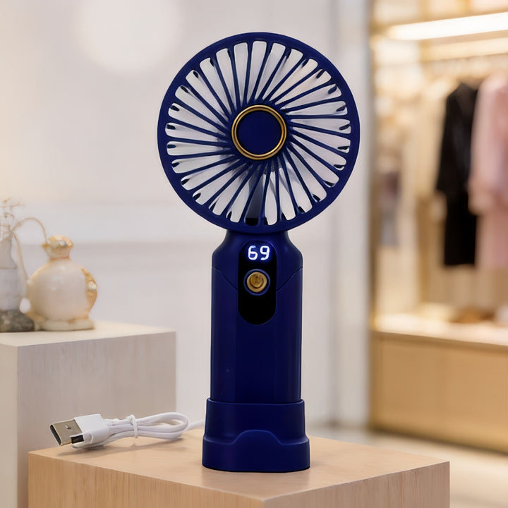 Women's portable USB fan with variable speed control Bowlift