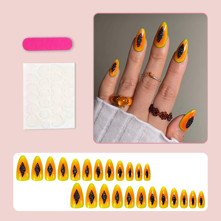 Nail art set with trendy glitter accents and eye-catching designs Bowlift