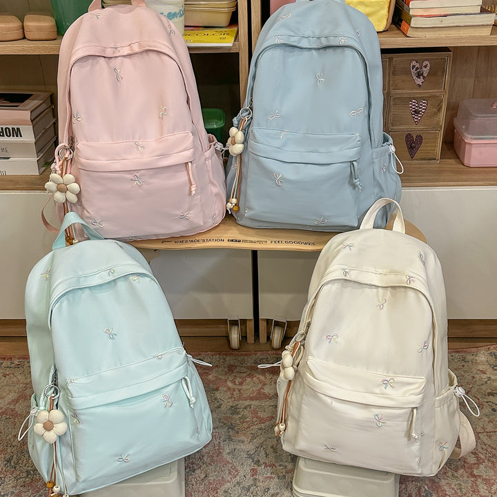 Decorative Embroidered Backpack Bowlift 1791205744