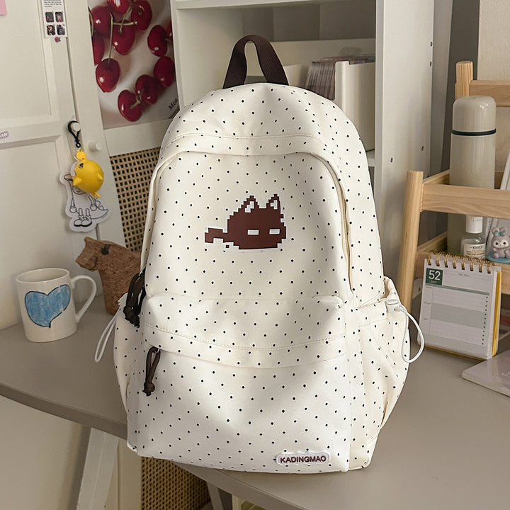 Fun Graphic Print Backpack Bowlift