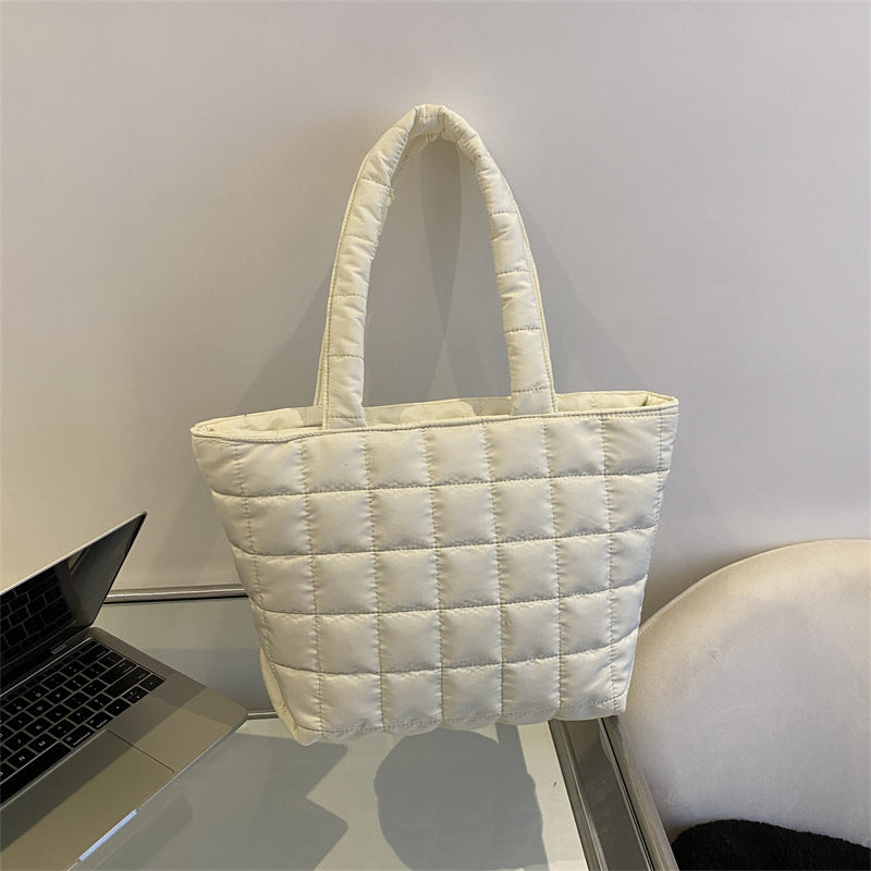 Quilted Padded Tote Bag