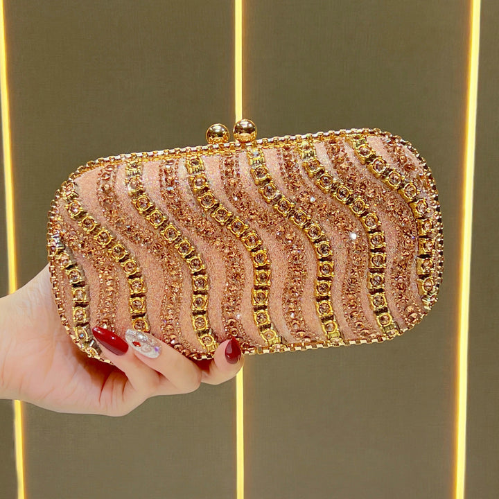 Luxe Bejeweled Evening Clutch