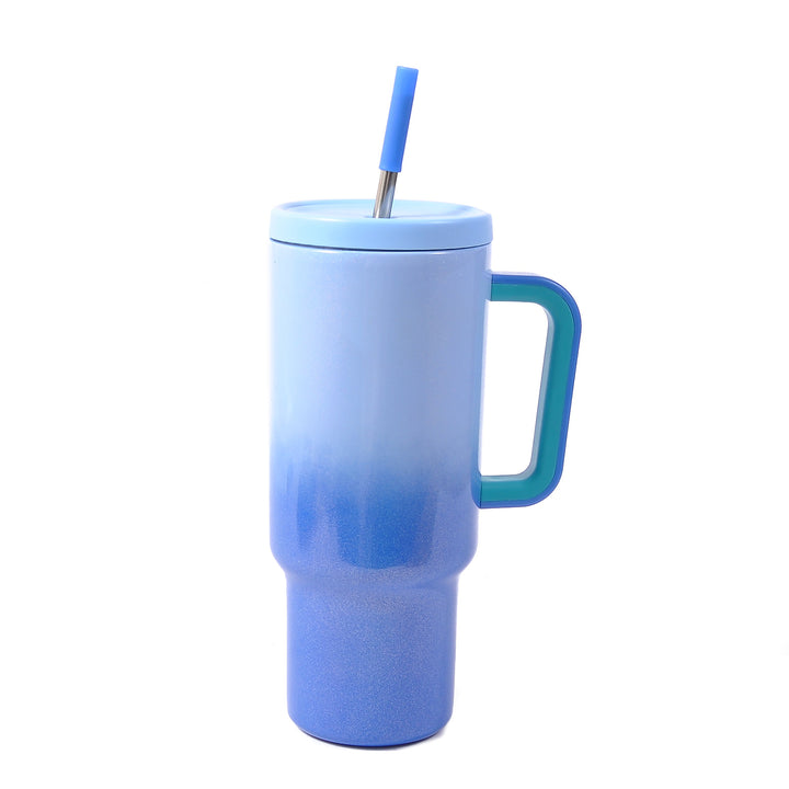 Women High-Quality Insulated Cup with Integrated Straw Bowlift