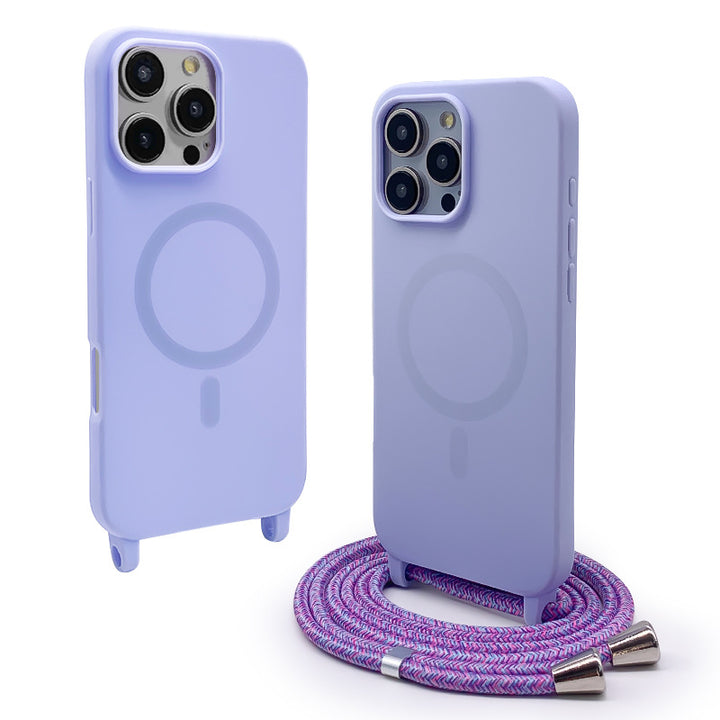 Magnetic Protective Phone Case with Adjustable Strap Bowlift