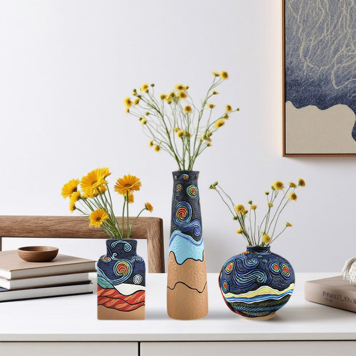 Artistic Ceramic Art Vase Set