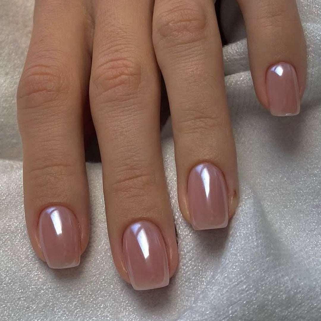 Acrylic nail set with luxurious crystal accents Bowlift