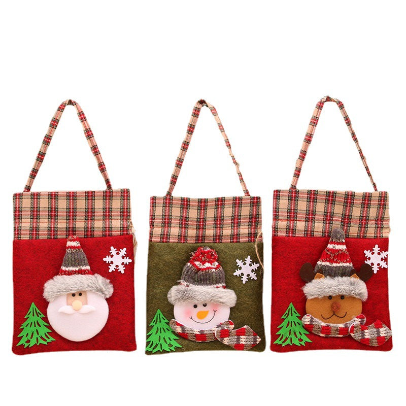 Festive Santa-Themed Gift Tote Bowlift