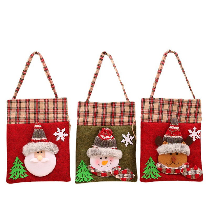 Festive Santa-Themed Gift Tote Bowlift