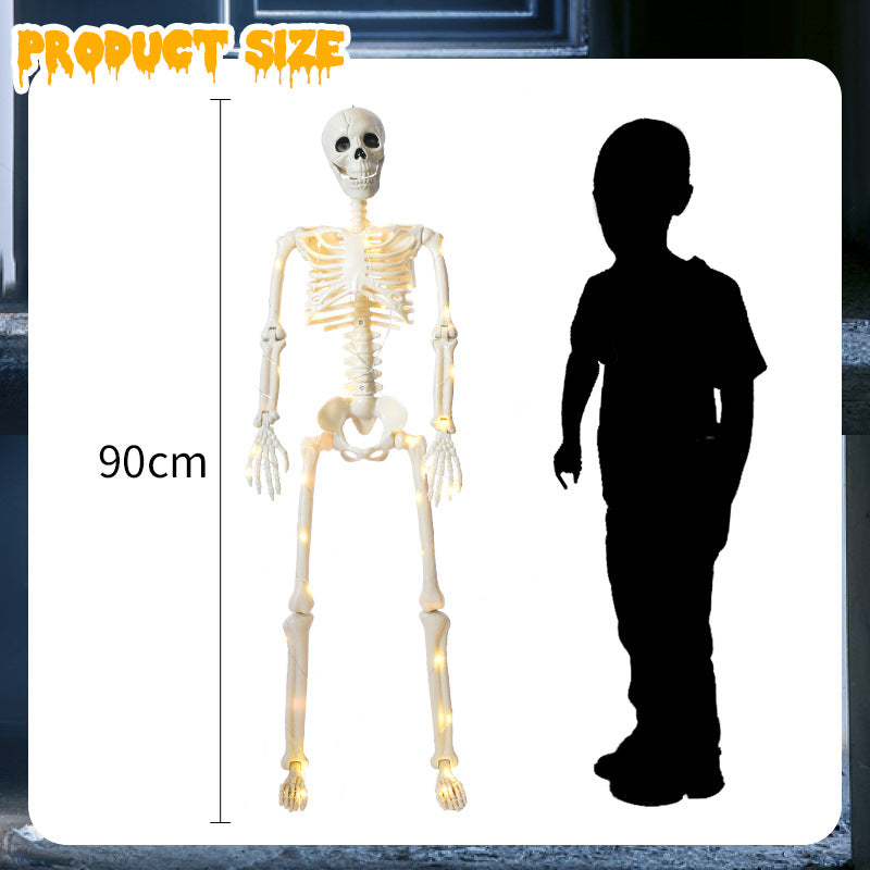 Decorative Luminous Skeleton Bowlift