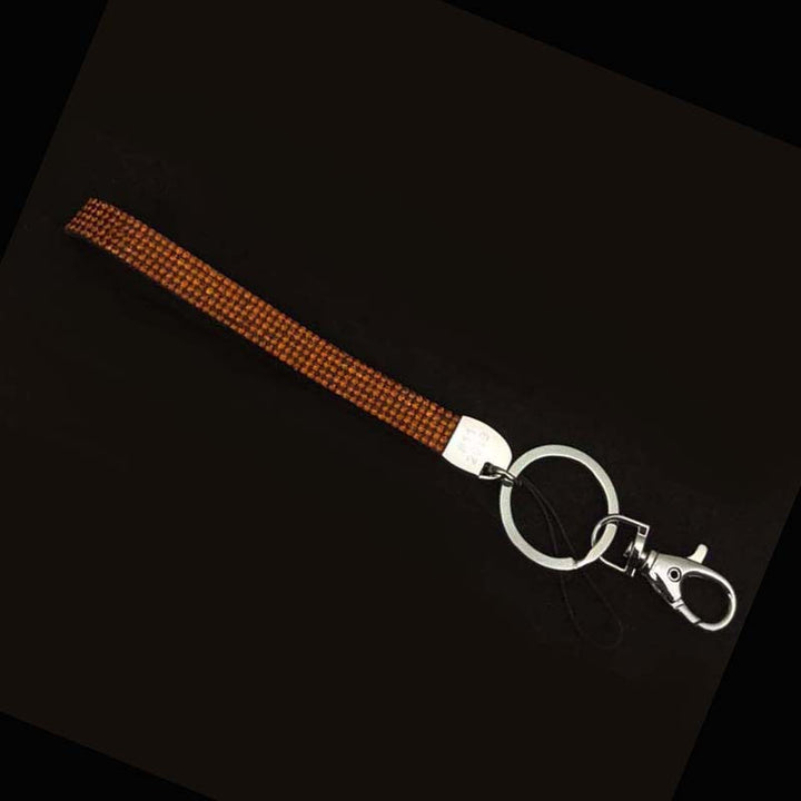 Stylish Rhinestone Keychain Bowlift
