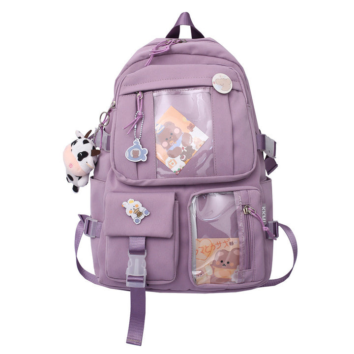 Cute Cartoon-Themed Backpack Bowlift