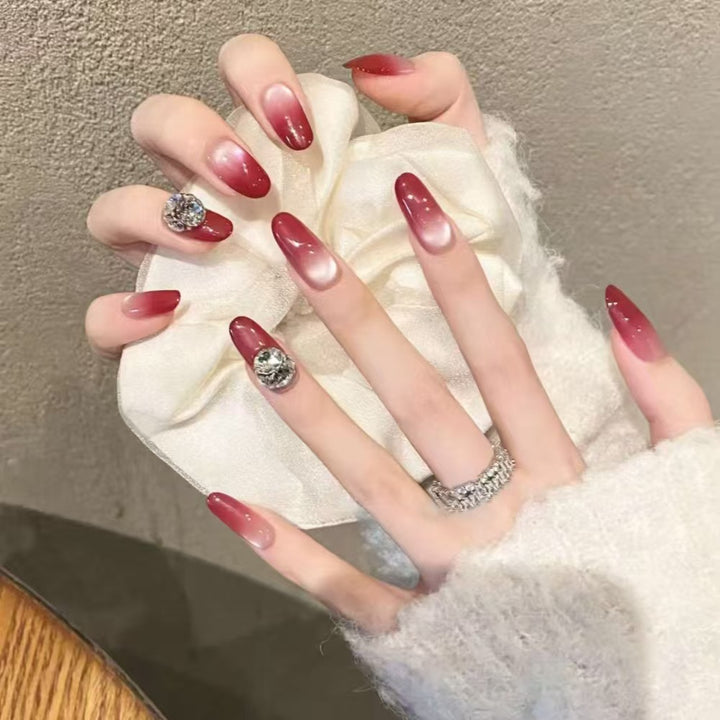 Creative Floral Design Press-On Nails